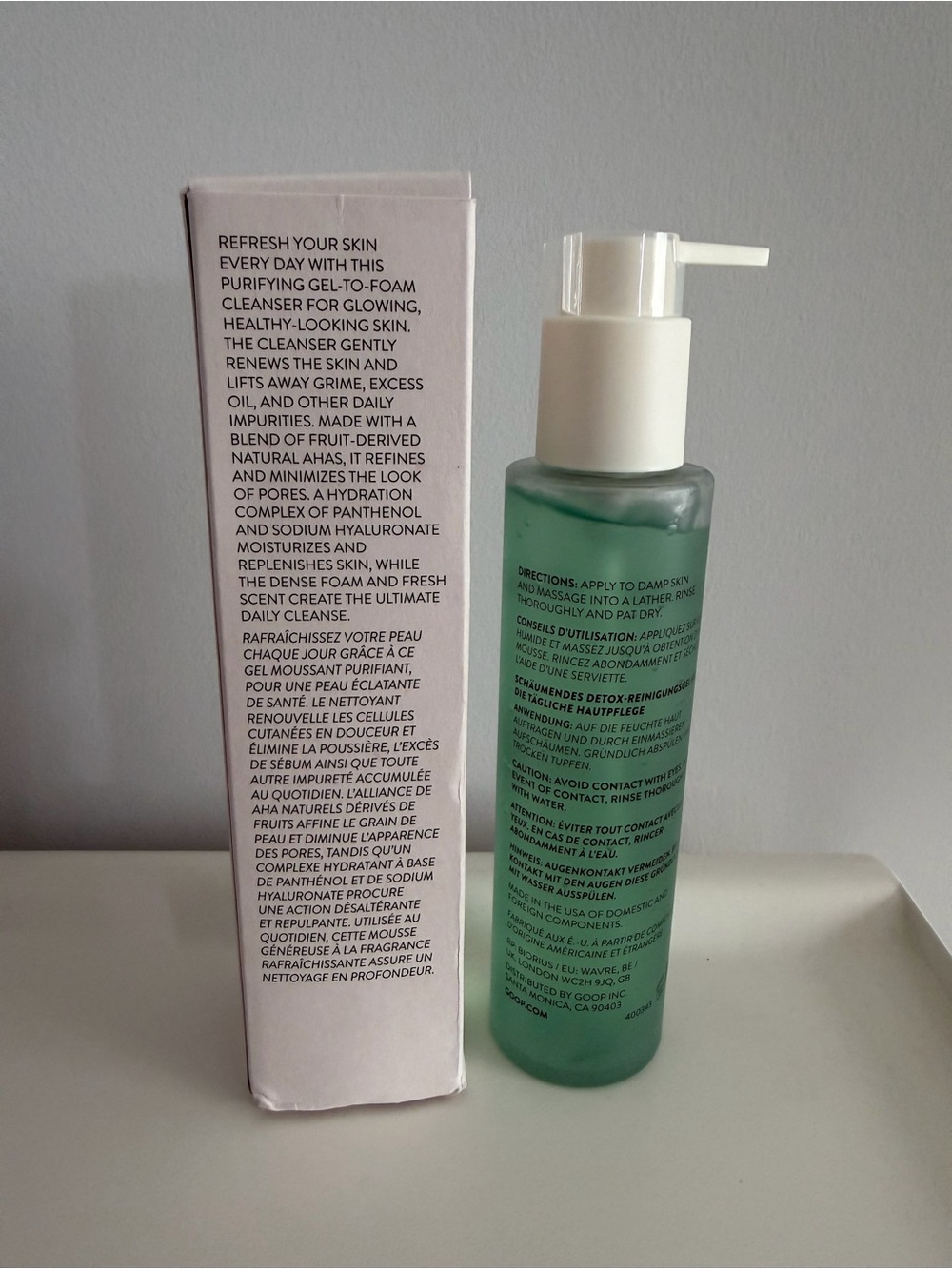 goopbeauty Daily Detox Foaming Cleanser - Picture 4 of 4